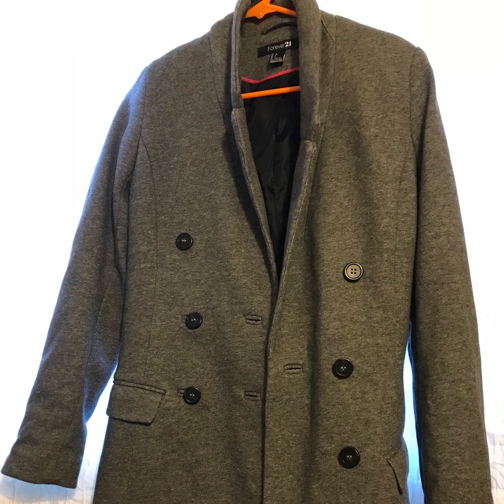 Grey coat